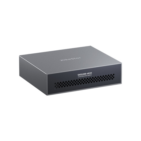 XikeStor 4-Port 2.5G & 2-Port 10G Simple L2 Smart Managed Ethernet Network Switch