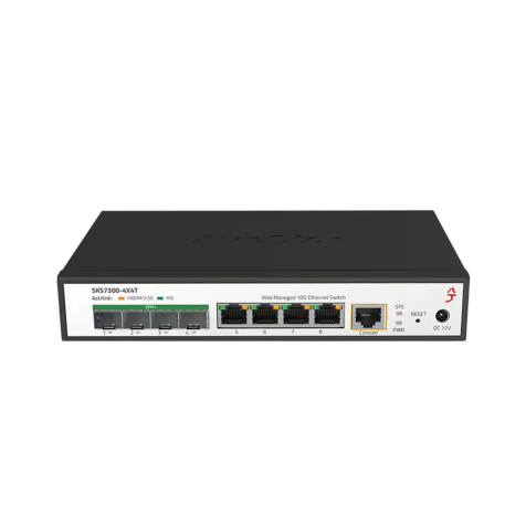 XikeStor 8-Port 10G SFP+ 4x10G SFP+ 4x10GBase-T RJ45 L2 Managed Ethernet Network Switch