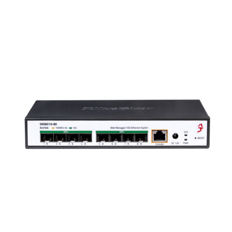 XikeStor 8-Port 10G SFP+ L3 Web Managed Ethernet Network Switch
