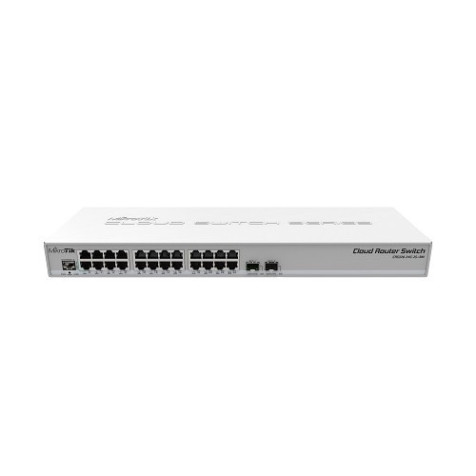 MikroTik CRS326-24G-2S+RM – 24-Port Cloud Router Switch with 10G SFP+